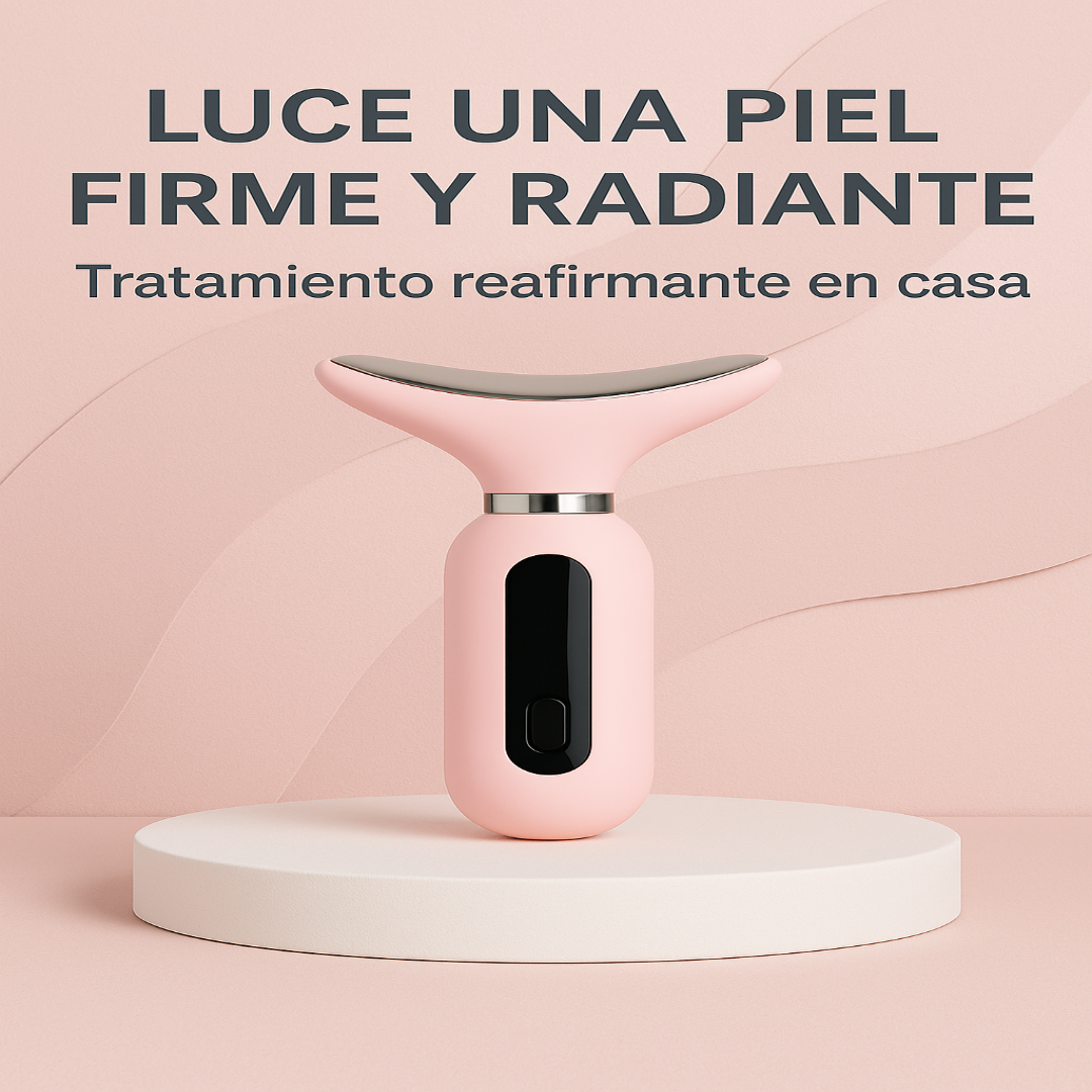 MASAJEADOR FACIAL & CUELLO ANTIEDAD PRO